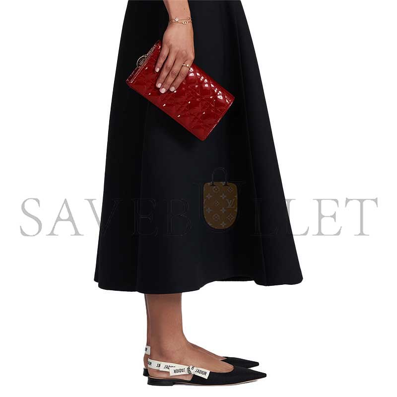 D*or lady D*or pouch with chain s0204ovrb_m323 (22*13*5cm)